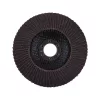 EXTOL PREMIUM lamellás csiszoló acél, Alu, műa. és fa munkadarabok csiszolására, 125×22mm; P40, kúpos, max.:12.300 ford./perc, E