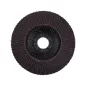   EXTOL PREMIUM lamellás csiszoló acél, Alu, műa. és fa munkadarabok csiszolására, 125×22mm; P40, kúpos, max.:12.300 ford./perc, E