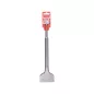   EXTOL PREMIUM betonvéső lapos, hajlított, akasztóval, SDS PLUS; 250/60mm