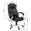 BipiLine Relax Ergonomikus Főnöki Forgószék - Irodai Szék - 01 - Szürke