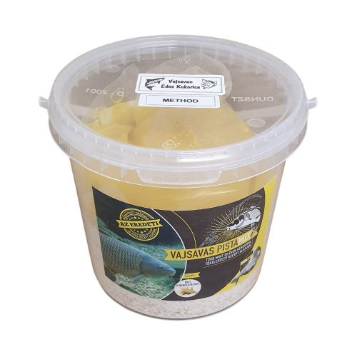 PistaMix Vajsavas Etetőkeverék Vödörben Édes Kukorica - 1500g - Method