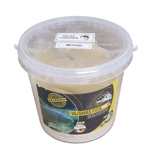 PistaMix Vajsavas Etetőkeverék Vödörben Halas Fűszeres - 1500g - Method