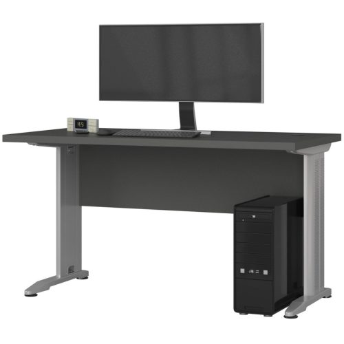 AKORD BM-135 Számítógépes Íróasztal Laminált Matt Grafitszürke