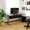 AKORD BM-135 Számítógépes Íróasztal Laminált Matt Grafitszürke
