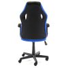 Furniture 4 Gamers FG-19 Gamer Szék Műbőr Fekete-Kék Ergonomikus