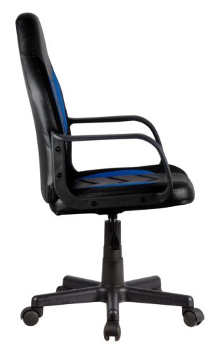 F4G FG-C18 Gamer Szék Műbőr Fekete-Kék Junior