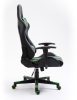 Furniture 4 Gamers FG33 Gamer Szék Műbőr Fekete-Zöld Ergonomikus
