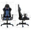Furniture 4 Gamers FG33 Gamer Szék Műbőr Fekete-Piros Ergonomikus