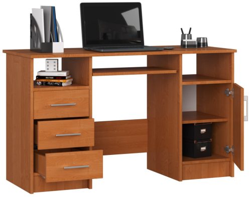 AKORD Ana Laminált Íróasztal Éger 124 cm