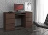 AKORD A-11 Számítógépasztal 6 Fiókos Wenge Laminált