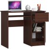 AKORD Piksel Jobbos Számítógépasztal Wenge Laminált 90cm