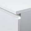 AKORD CLP K017 Modern Komód Laminált Fehér 6-Fiókos