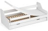 AKORD ACTIV 180x80 Gyerekágy Laminált Fehér Védőkorláttal