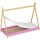 AKORD GEM Tipi Gyerekágy Laminált Rózsaszín 180x80