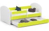 AKORD Smile Gyermekágy Laminált Lime 140x70 Matraccal