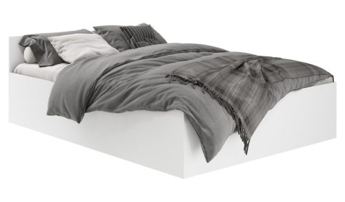 AKORD CLP Tárolós Ágy Laminált Fehér 140x200 LOZPODSOBIA140