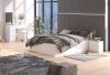 AKORD CLP Tárolós Ágy Laminált Fehér 140x200 LOZPODSOBIA140