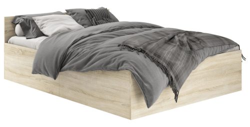 AKORD CLP Tárolós Ágy 180x200 Sonoma Tölgy Ágyrács