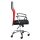 AKORD OCF-7 Ergonomikus Hálós Irodai Szék Piros