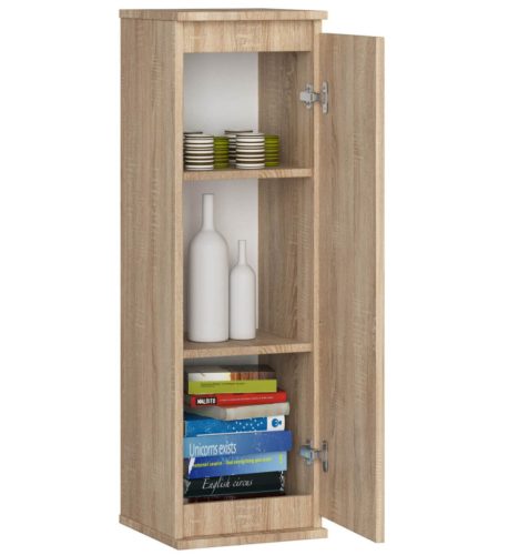 AKORD CLP W30 Fali Vitrin Sonoma Tölgy