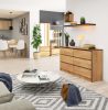 AKORD CLP K140 Komód Laminált Craft Tölgy 6 Fiókos