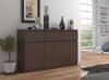 AKORD CLP K140 Komód Laminált Wenge 3 Ajtós 3 Fiókos