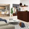 AKORD CLP K160 Komód Wenge Laminált 4 Fiókos