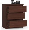 AKORD CLP Komód 3 Fiókos Laminált Wenge Matt
