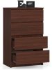 AKORD CLP K60 Komód Laminált Wenge 4 Fiókos