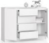 AKORD CLP K140 Komód Laminált Fehér Matt