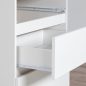 AKORD CLP K140 Komód Laminált Fehér Matt
