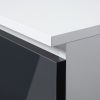 AKORD CLP K140 Komód Magasfényű Grafit MDF