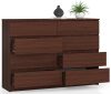 AKORD CLP K140 Komód 8 Fiókos Wenge Laminált