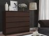 AKORD CLP K140 Komód 8 Fiókos Wenge Laminált