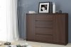 AKORD CLP K140 Komód Laminált Wenge 4 Fiókos