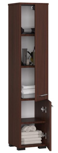 AKORD FIN Fürdőszobai Oszlopszekrény 140cm Wenge
