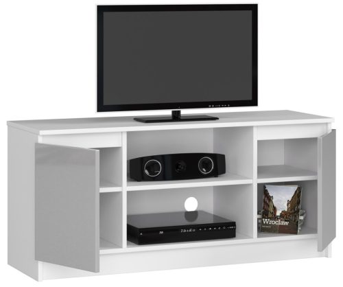 AKORD CLP 120 TV Szekrény Metál Akril Magasfényű