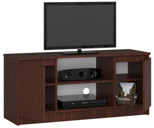 AKORD CLP TV-szekrény 120 Laminált Wenge