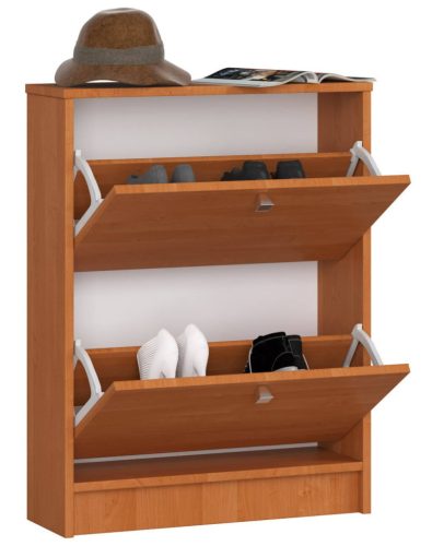 AKORD Klasszikus Billenő Cipősszekrény Laminált Éger 60cm