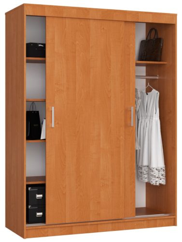 AKORD CLP MONO Tolóajtós Szekrény Éger 150 cm