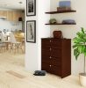 AKORD Klasszikus Billenő Ajtós Cipősszekrény Laminált Wenge 60cm