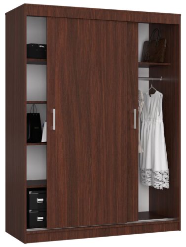 AKORD CLP Mono Tolóajtós Szekrény Wenge 150 cm