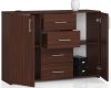 AKORD K45 Klasszikus Komód Laminált Wenge