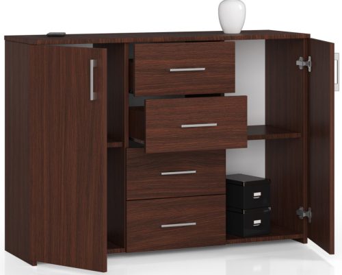 AKORD K45 Klasszikus Komód Laminált Wenge