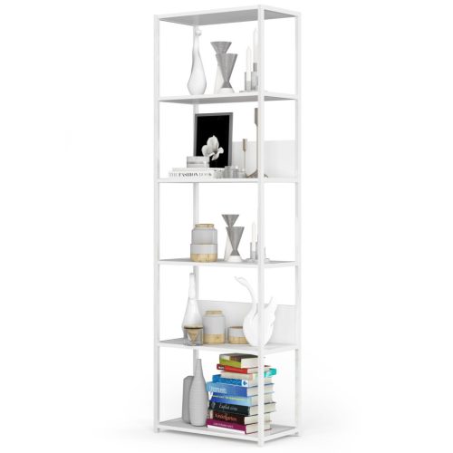 AKORD Loft 600 Fehér Fém Polcos Állvány