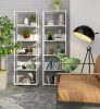 AKORD Loft 600 Fehér Fém Polcos Állvány