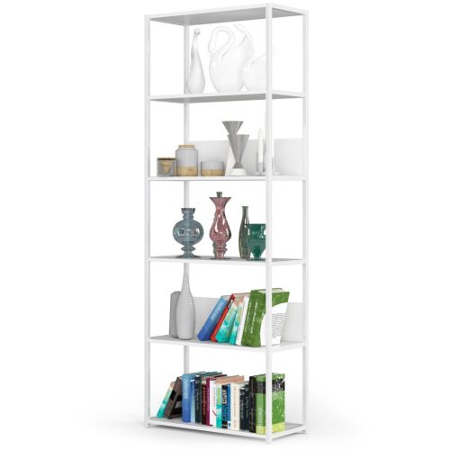 AKORD Loft 700 Fém Polcos Állvány Fehér