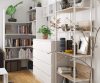 AKORD Loft 700 Fém Polcos Állvány Sonoma Tölgy/Fehér