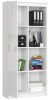 AKORD CLP Irodai Szekrény Magasfényű Fehér MDF 80cm