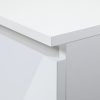 AKORD CLP Irodai Szekrény Magasfényű Fehér MDF 80cm
